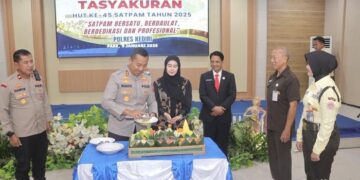 Polres Kediri Gelar Tasyakuran HUT ke-45 Satpam, Apresiasi Peran Mitra Kamtibmas