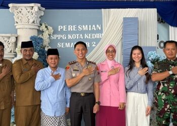 SPPG 2 Semampir Kediri Resmi Beroperasi, Layani 2.400 Penerima Manfaat