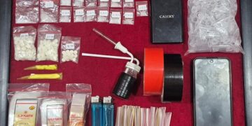 Dua Lokasi Digerebek, Polisi Sita 5,76 Gram Sabu dan 2.380 Pil Dobel L di Kota Kediri