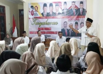 Gus Qowim Hadiri Tasyakuran Harlah Partai Gerindra Ke-18, Ajak Kompak, Bergerak, dan Berdampak
