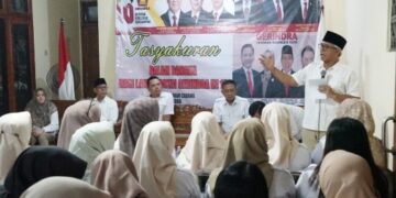 Gus Qowim Hadiri Tasyakuran Harlah Partai Gerindra Ke-18, Ajak Kompak, Bergerak, dan Berdampak