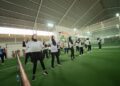 Antusiasme Tinggi Warnai Kolaborasi Seru Zumba dan Padel di Panjalu Padel Club