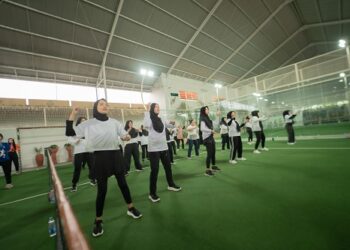 Antusiasme Tinggi Warnai Kolaborasi Seru Zumba dan Padel di Panjalu Padel Club