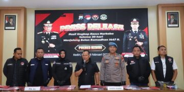 Jelang Ramadan, Polres Kediri Ungkap 22 Kasus Narkoba, Amankan 26 Tersangka – Ribuan BB