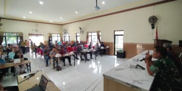 Pembinaan Kamtibmas TMMD 127, Dorong Transparansi Pemerintahan Desa