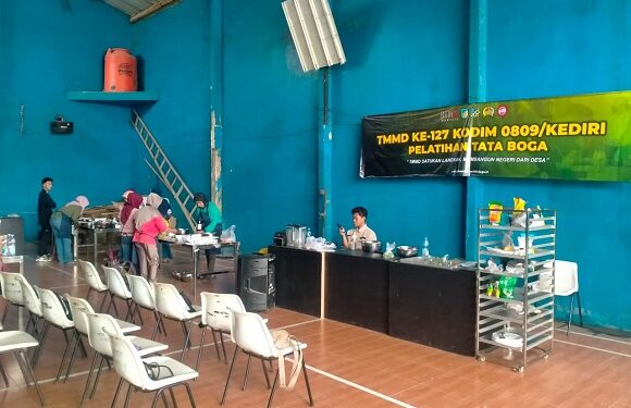 Pelatihan Tata Boga TMMD 127, Bangun Kesadaran Gizi Para Ibu