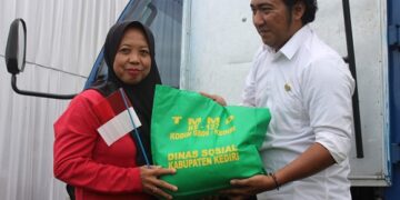 TMMD ke-127 Kediri Salurkan 300 Paket Sembako ke Warga Tiga Kecamatan