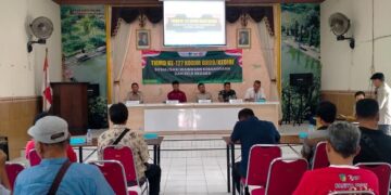 Sosialisasi Wawasan Kebangsaan, TMMD ke-127 Perkuat Ketahanan Ideologi Masyarakat Desa Gadungan