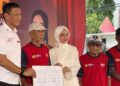 Ringankan Beban Kerja, Mbak Wali Serahkan 200 Becak Listrik ke Tukang Becak Kota Kediri