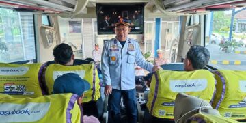 Pastikan Bus AKAP dan AKDP Laik Jalan, Pemkot Kediri Lakukan Ramp Check Jelang Libur Panjang Imlek 2026