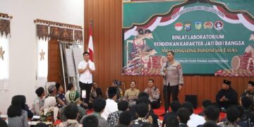 Buka Binlat Jati Diri Bangsa di Situs Ndalem Pojok, Kapolres Kediri Titipkan Pesan Berikut