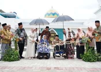 Peresmian Masjid Jami’ Abi Sa’roni, Mbak Wali : Makmurkan Masjid, Hidupkan Nilai Keislaman Moderat