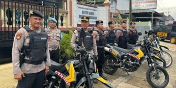Polres Kediri –  Polres Batu Kolaborasi Jaga Kondusifitas Jelang Derby Jatim