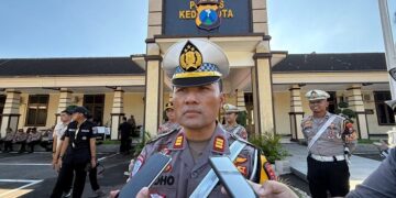 Satlantas Polres Kediri Kota Tindak Tegas 27 Bus AKDP Pelanggar Sejak Desember