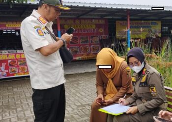 Satpol PP Kota Kediri Razia ASN Keluyuran di Jam Kerja, 16 Orang Terjaring