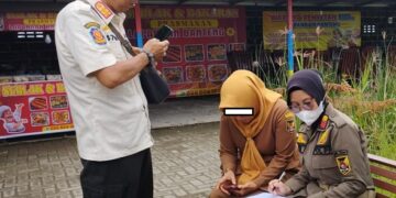 Satpol PP Kota Kediri Razia ASN Keluyuran di Jam Kerja, 16 Orang Terjaring