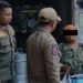 Satpol PP Kota Kediri Amankan Pengemis Bawa Balita di Simpang Empat Bandar Ngalim