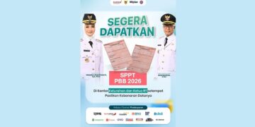 SPPT PBB Kota Kediri Tahun 2026 Mulai Didistribusikan ke Seluruh Kelurahan