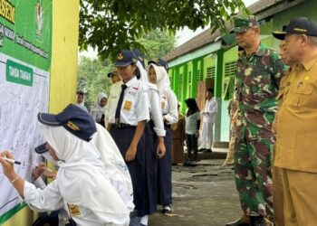 Ratusan Ribu Pelajar Kabupaten Kediri Berikrar, Jaga Kondusivitas Ramadan–Idulfitri