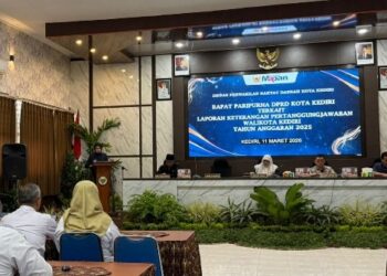 Wali Kota Kediri Sampaikan LKPJ 2025, DPRD Persiapkan Pembahasan Dalam Pansus