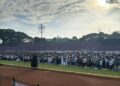 Sholat Id di Stadion Brawijaya Berlangsung Khidmat, PDM Kota Kediri Ajak Masyarakat Maknai Perbedaan
