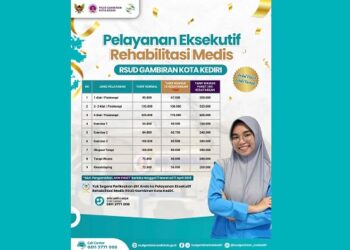 RSUD Gambiran Kota Kediri Hadirkan Pelayanan Eksekutif Rehabilitasi Medis dengan Tarif Lebih Terjangkau