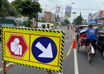 DPUPR Kota Kediri Percepat Perbaikan Jalan Hasanudin–Imam Bonjol Jelang Mudik Lebaran 2026