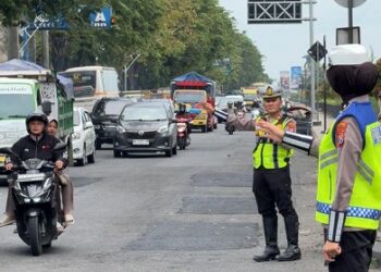 Arus Balik Lebaran di Kediri Mulai Landai, Lalu Lintas Terpantau Aman dan Lancar
