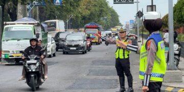 Arus Balik Lebaran di Kediri Mulai Landai, Lalu Lintas Terpantau Aman dan Lancar