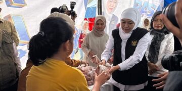 OPM di Pare Kediri, Gubernur Jatim Turun Langsung Pantau Harga Sembako Jelang Idulfitri