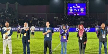 Nyanyikan Anthem Persik di Stadion Brawijaya, Mbak Wali Rayakan Kemenangan Macan Putih