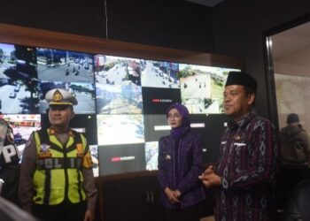 Pastikan Mudik Aman, Mbak Wali Tinjau Ramp Check Bus di Terminal Tamanan dan Kesiapan Stasiun Kediri