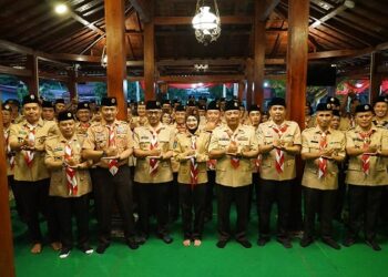 Mbak Wali Hadiri Silaturahmi Kwarcab Pramuka Kota Kediri, Pelantikan Kepengurusan Hingga Buka Bersama