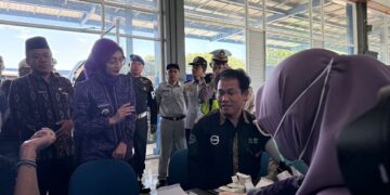 Wali Kota Kediri Pimpin Ramp Check Bus di Terminal Tamanan