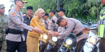 Apel Gelar Pasukan Operasi Ketupat 2026, Pemkot Kediri dan TNI-Polri Siap Amankan Mudik Lebaran
