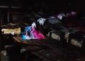 Angin Kencang Robohkan Warung di Kaliombo
