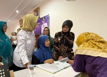 Peringati Hari Posyandu Nasional, Wali Kota Kediri Tinjau Posyandu 6 SPM PP Wali Barokah