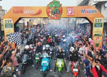 Menguatkan Spirit Religius dan Kebersamaan, Mbak Wali Ziarah dan Riding Bareng Gus Iqdam beserta Komunitas Kelas Malam