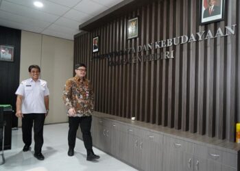 Kunjungi Kantor Baru Disparbud, Mas Dhito Beri Masukan Operasional Museum
