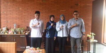 Mbak Wali dan Gus Qowim Silaturahmi ke Wali Kota Kediri Periode 2014-2019 dan 2019-2023 Abdullah Abu Bakar