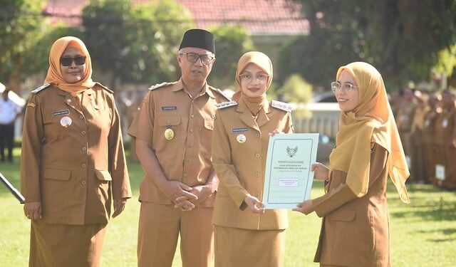 276 ASN Terima SK Kenaikan Pangkat, Mbak Wali Tekankan Inovasi dan Disiplin di Tengah Kebijakan WFH