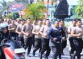 Cegah Overweight, Personel Polres Kediri Kota Ikuti Program Pembinaan IMT