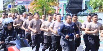 Cegah Overweight, Personel Polres Kediri Kota Ikuti Program Pembinaan IMT