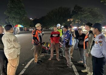 Penertiban Parkir Liar di SLG, Tiga Titik Terjaring