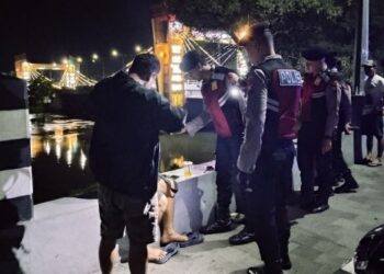 Antisipasi “Rabu Gaul”, Polres Kediri Kota Tingkatkan Patroli Dini Hari