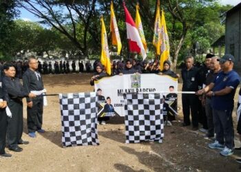 Ribuan Calon Warga PSHT Kota Kediri Pusat Madiun “Mlaku Bareng “, Perkuat Implementasi Ajaran