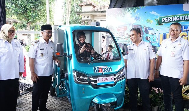 Mbak Wali Luncurkan Lingkar Kediri, Inovasi Literasi Keliling Ramah Lingkungan di Kota Kediri