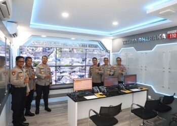 Kapolres Kediri Resmikan Wajah Baru Command Center 110, Fokus Tingkatkan Kapabilitas Layanan