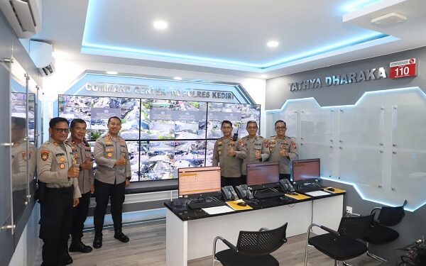 Kapolres Kediri Resmikan Wajah Baru Command Center 110, Fokus Tingkatkan Kapabilitas Layanan