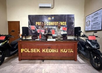 Bawa Kabur Motor, 2 Pria Dibekuk Satu Jam Setelah Beraksi